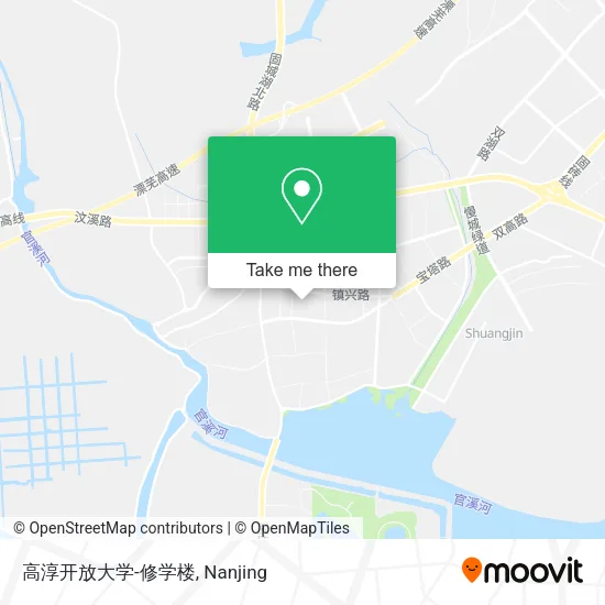 高淳开放大学-修学楼 map