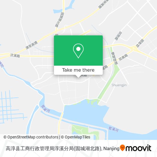高淳县工商行政管理局淳溪分局(固城湖北路) map