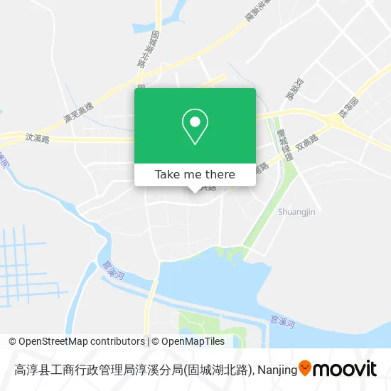 高淳县工商行政管理局淳溪分局(固城湖北路) map