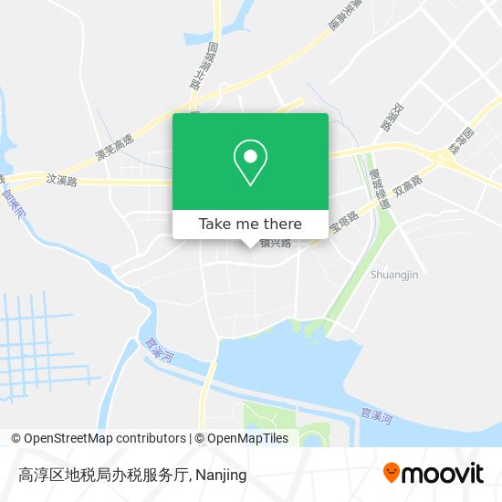 高淳区地税局办税服务厅 map