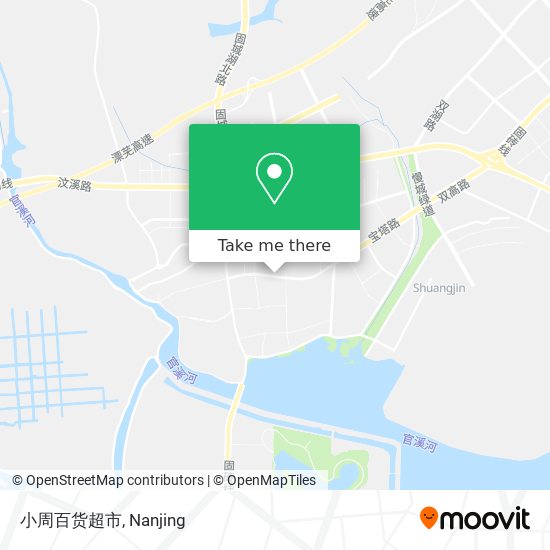 小周百货超市 map