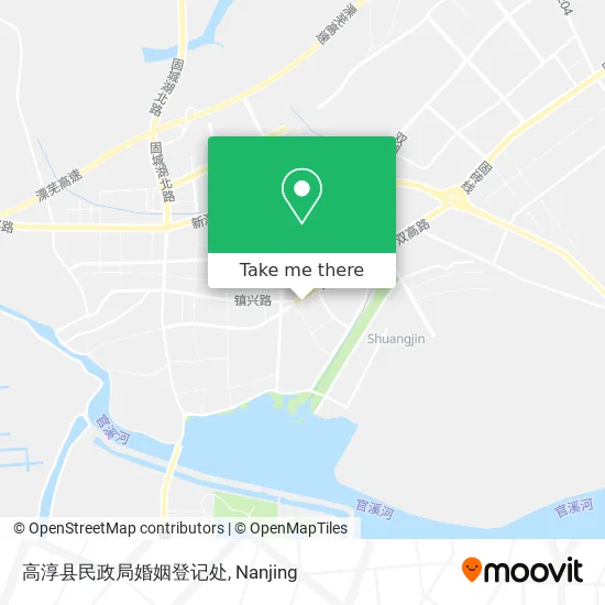高淳县民政局婚姻登记处 map