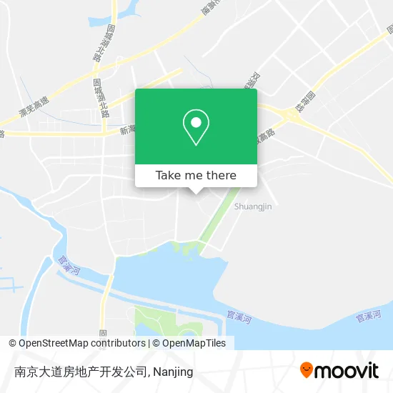 南京大道房地产开发公司 map