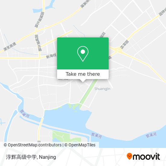 淳辉高级中学 map