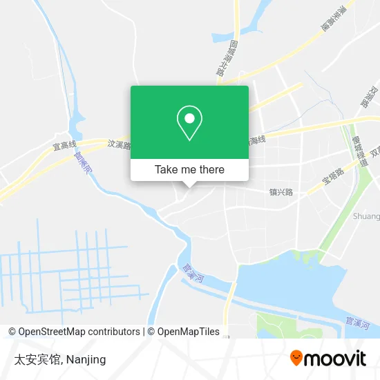 太安宾馆 map
