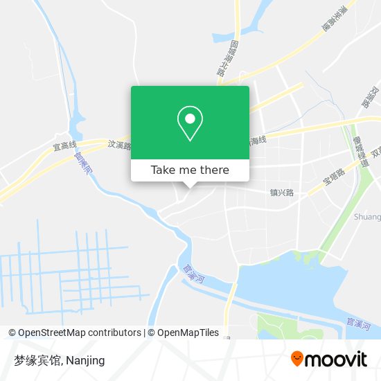 梦缘宾馆 map