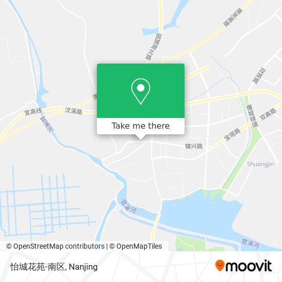 怡城花苑-南区 map