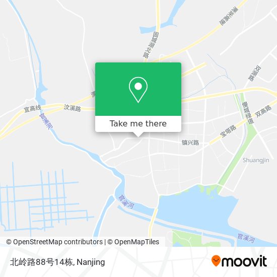北岭路88号14栋 map