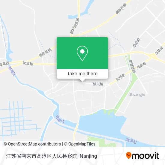 江苏省南京市高淳区人民检察院 map