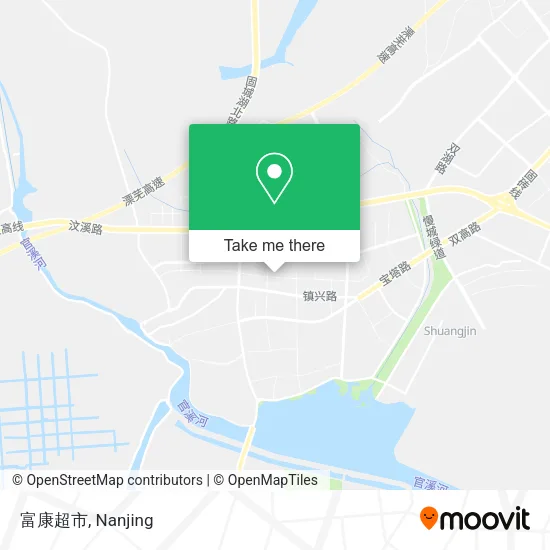 富康超市 map
