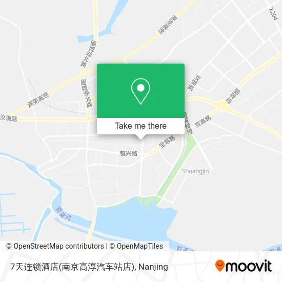 7天连锁酒店(南京高淳汽车站店) map