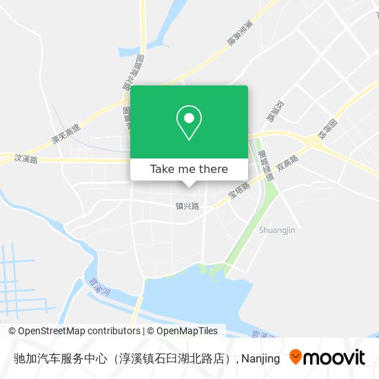 驰加汽车服务中心（淳溪镇石臼湖北路店） map