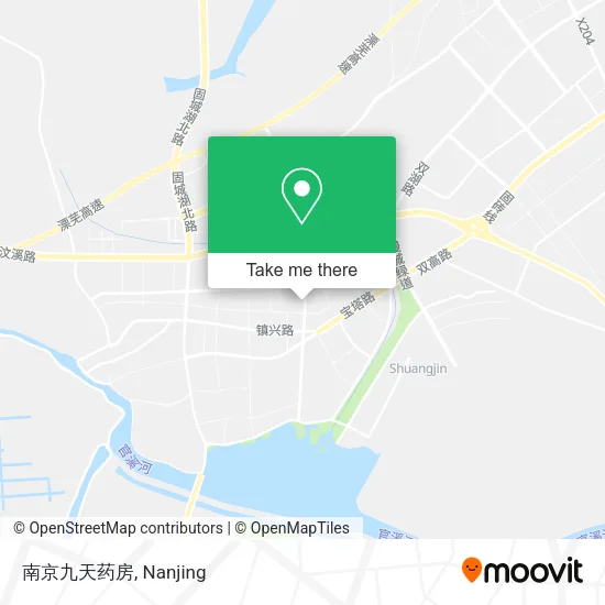 南京九天药房 map