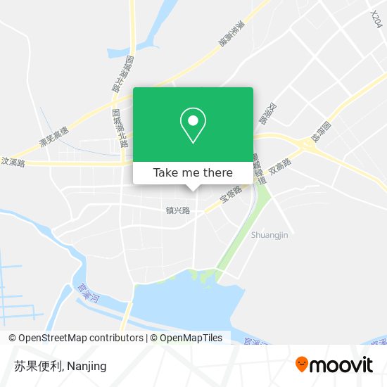 苏果便利 map