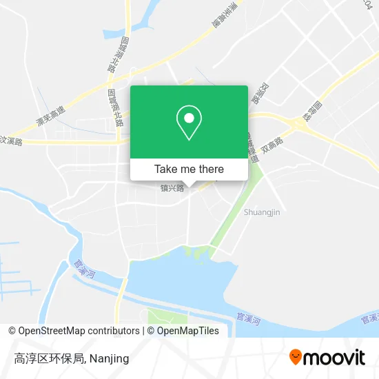 高淳区环保局 map