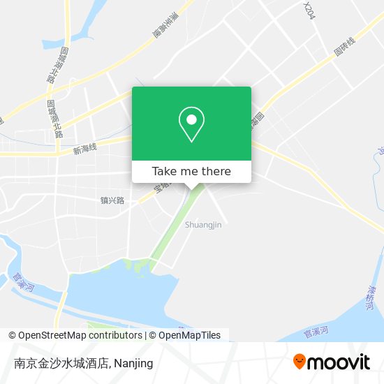 南京金沙水城酒店 map