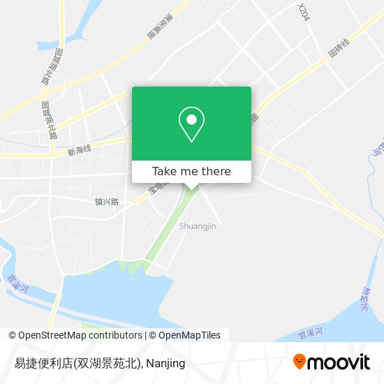 易捷便利店(双湖景苑北) map