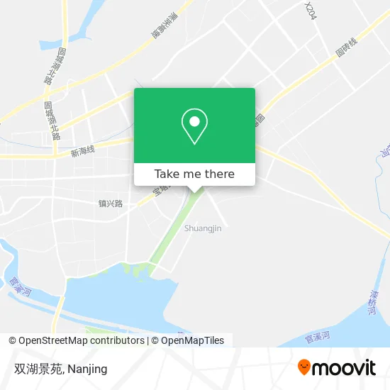 双湖景苑 map