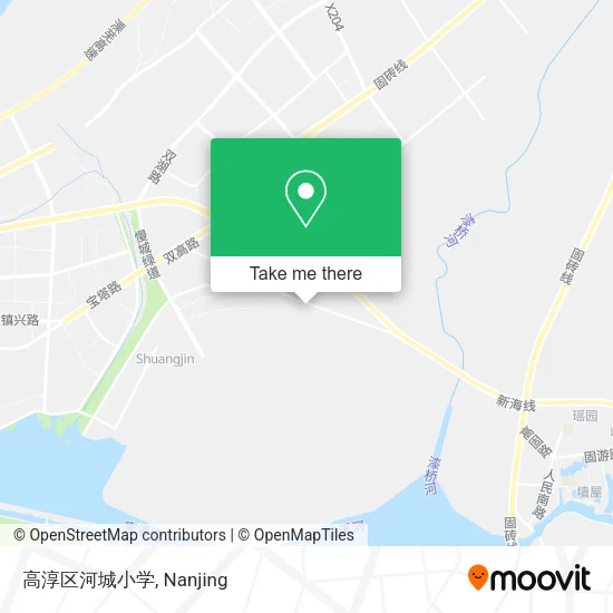 高淳区河城小学 map