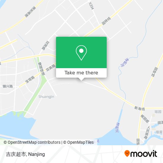 吉庆超市 map