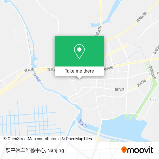 跃平汽车维修中心 map