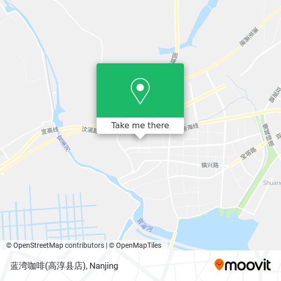 蓝湾咖啡(高淳县店) map