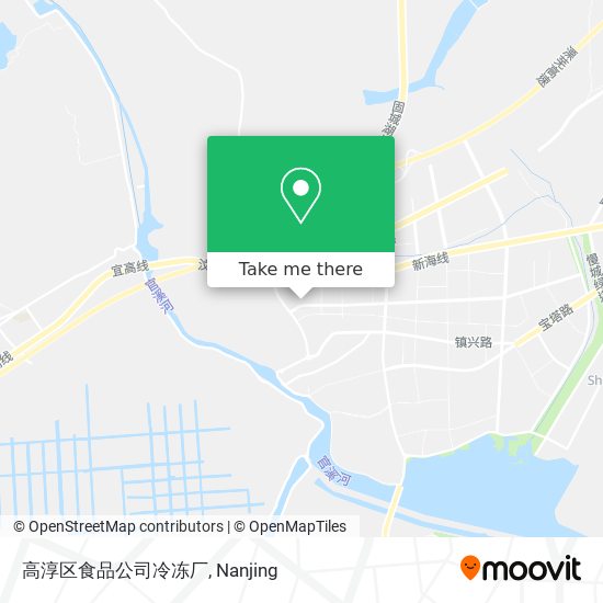 高淳区食品公司冷冻厂 map