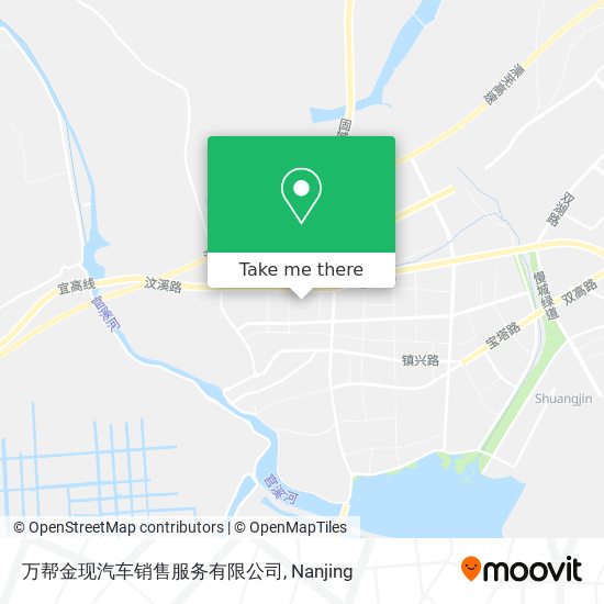 万帮金现汽车销售服务有限公司 map