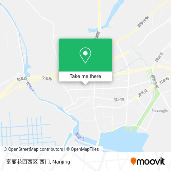 富丽花园西区-西门 map