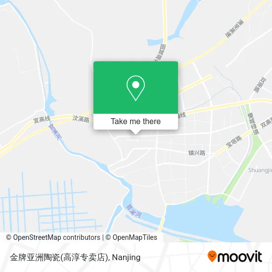 金牌亚洲陶瓷(高淳专卖店) map