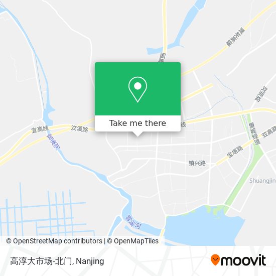 高淳大市场-北门 map