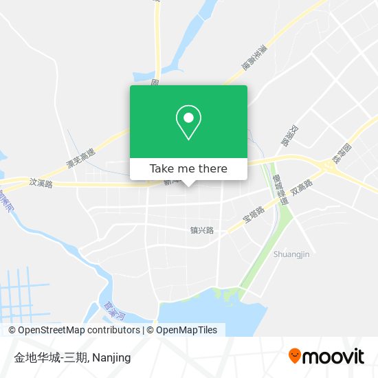 金地华城-三期 map