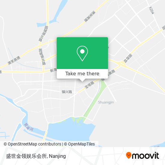 盛世金领娱乐会所 map