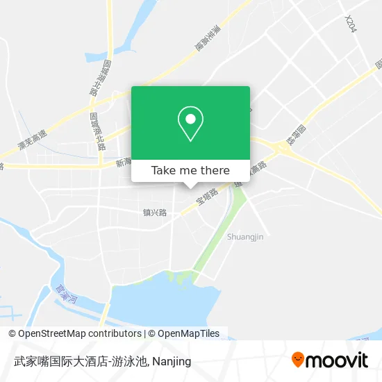 武家嘴国际大酒店-游泳池 map