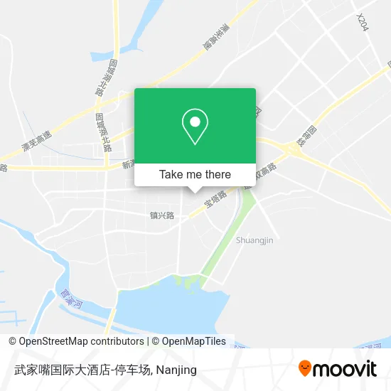 武家嘴国际大酒店-停车场 map