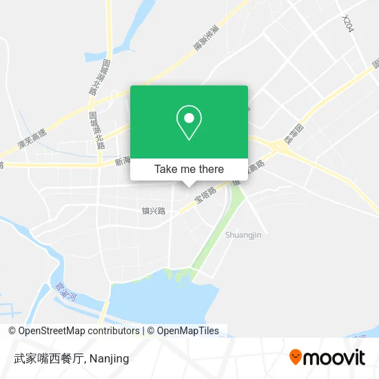 武家嘴西餐厅 map