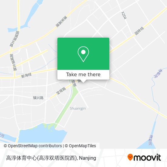 高淳体育中心(高淳双塔医院西) map