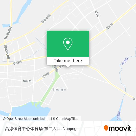 高淳体育中心体育场-东二入口 map