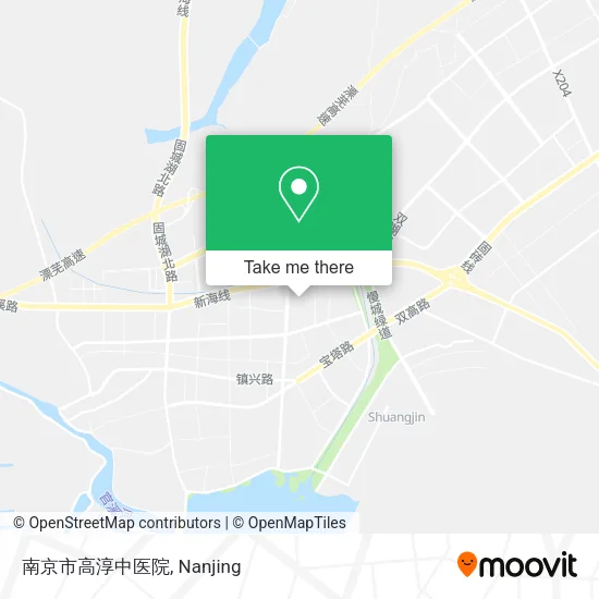 南京市高淳中医院 map