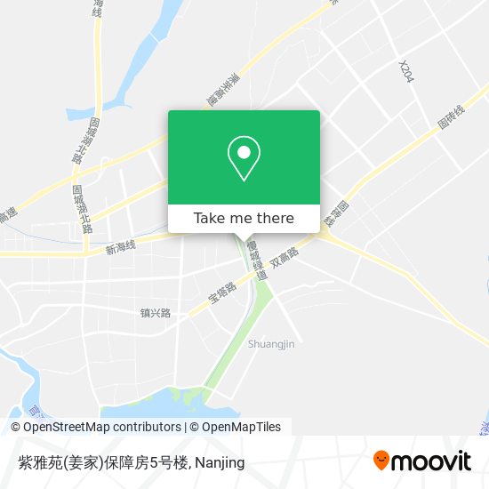 紫雅苑(姜家)保障房5号楼 map