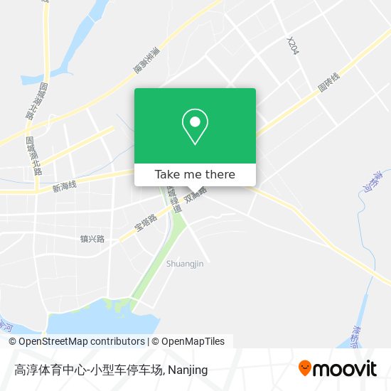 高淳体育中心-小型车停车场 map