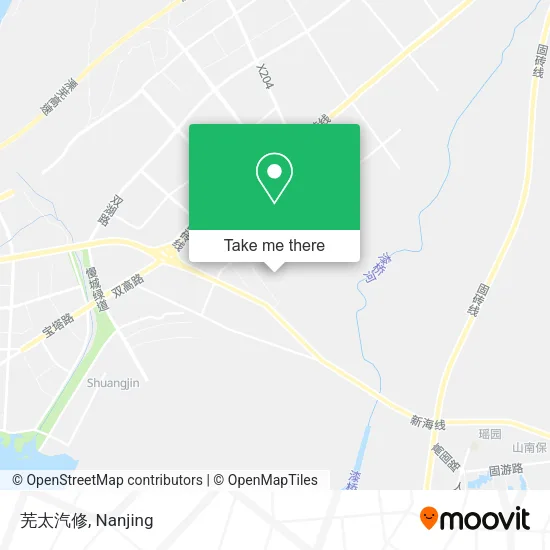 芜太汽修 map