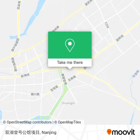 双湖壹号公馆项目 map