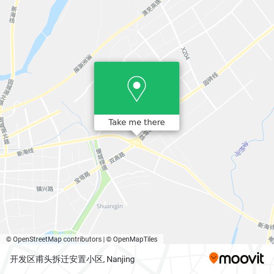 开发区甫头拆迁安置小区 map