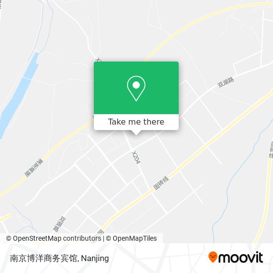 南京博洋商务宾馆 map