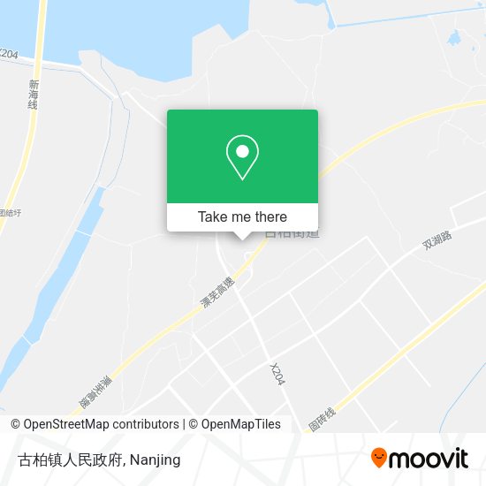 古柏镇人民政府 map