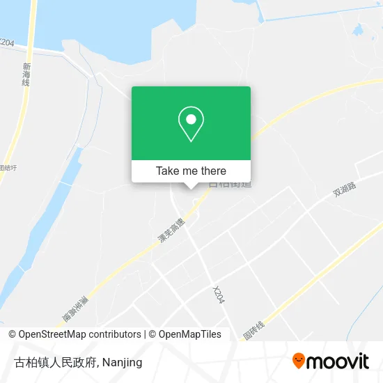 古柏镇人民政府 map