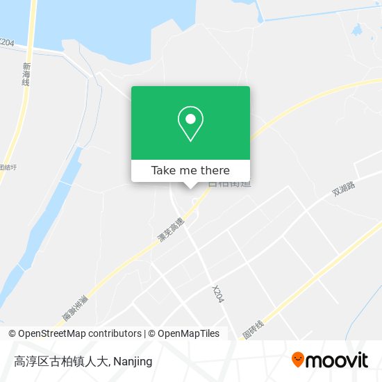 高淳区古柏镇人大 map