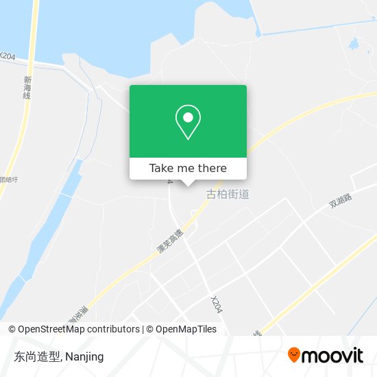 东尚造型 map