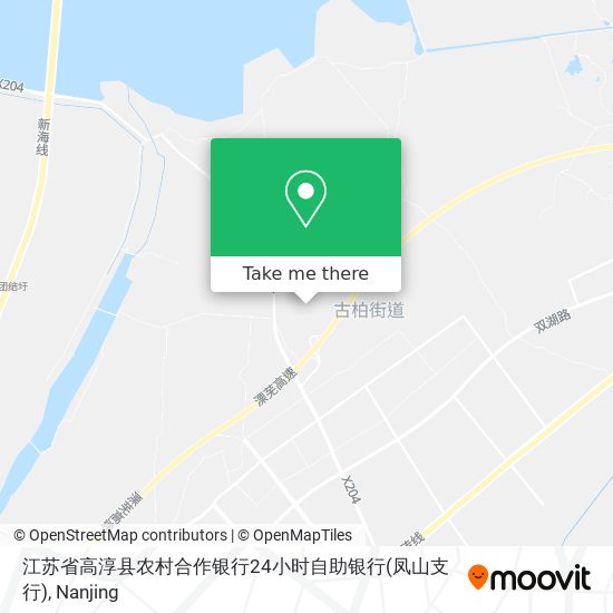 江苏省高淳县农村合作银行24小时自助银行(凤山支行) map